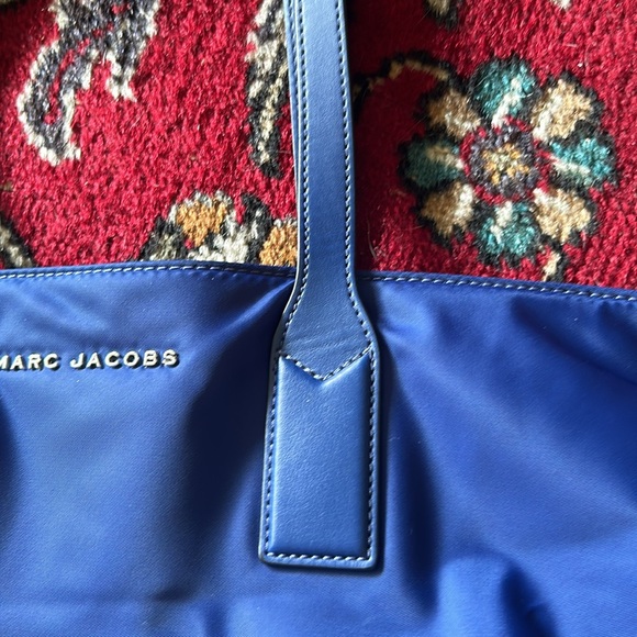 Marc Jacobs Wingman Nylon Tote Bag Royal Blue - Picture 3 of 10